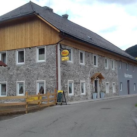 Gasthof Muster-Stueberl Predlitz Buitenkant foto