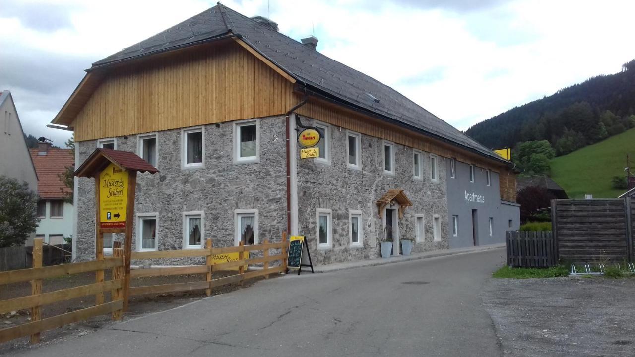 Gasthof Muster-Stueberl Predlitz Buitenkant foto